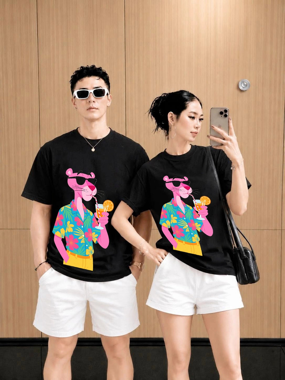 TEE PINK CAM