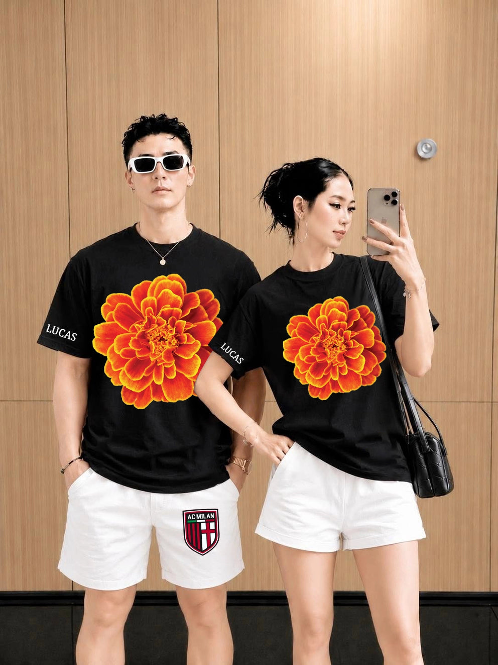 TEE HOA CAM