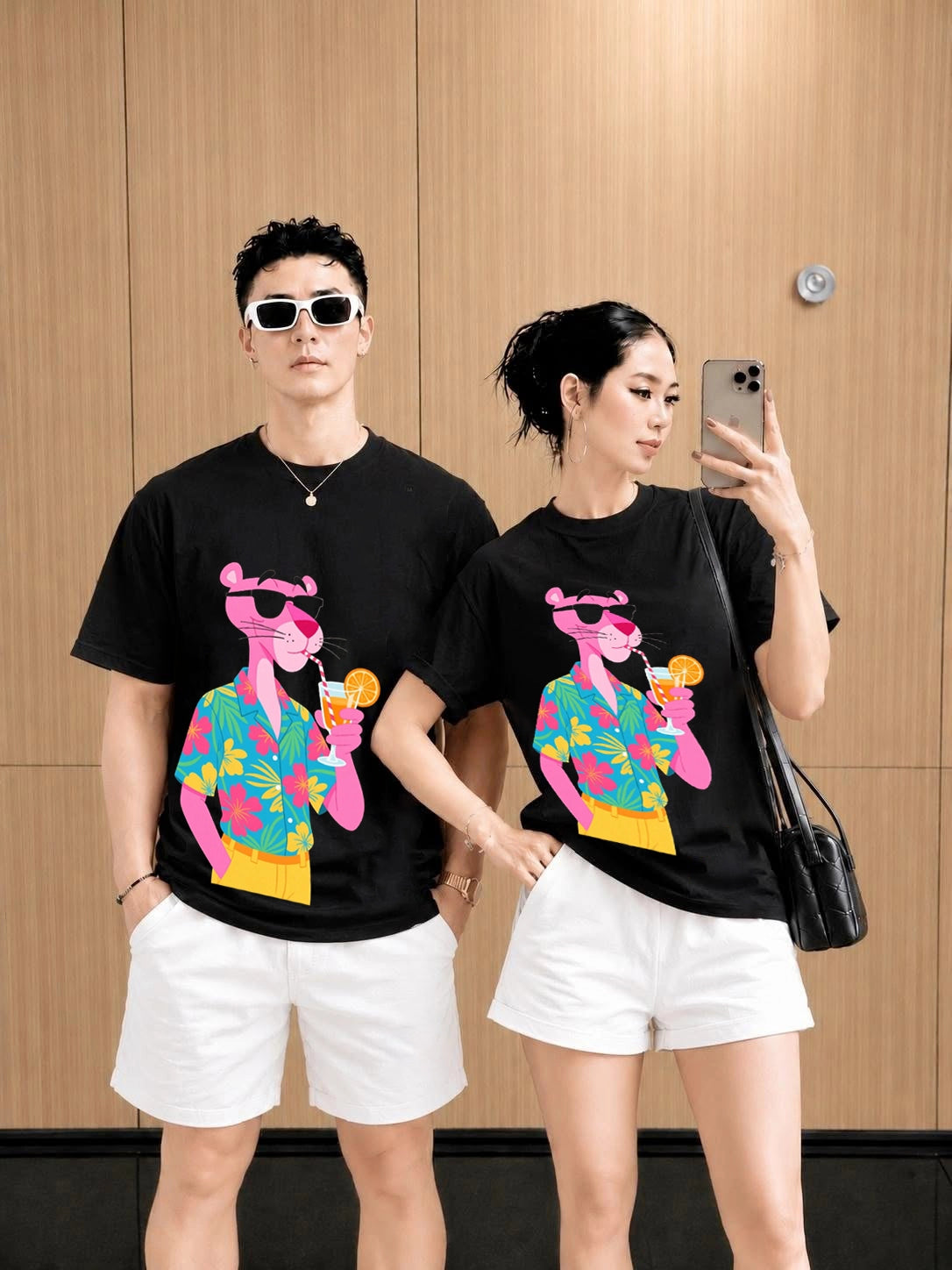 TEE PINK CAM
